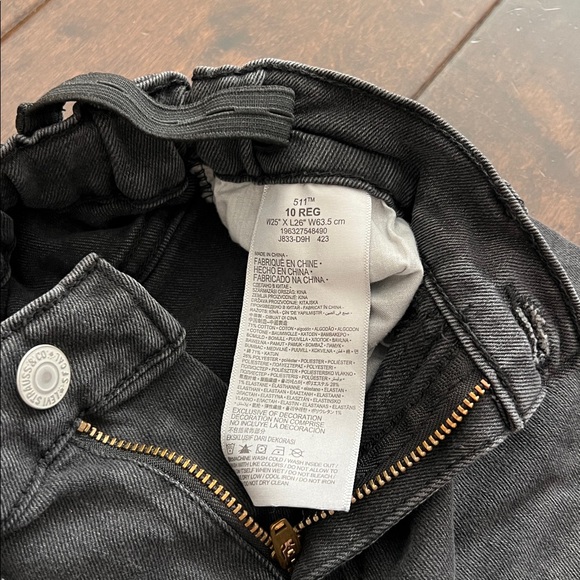 Levi's Gray Performance 511 Slim Jeans - Picture 4 of 6